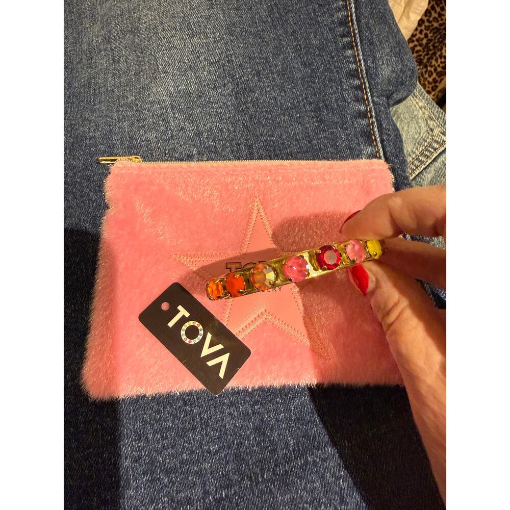 TOVA Kiki Cuff in Ombre Pink Multicolor NWT - Picture 8 of 13